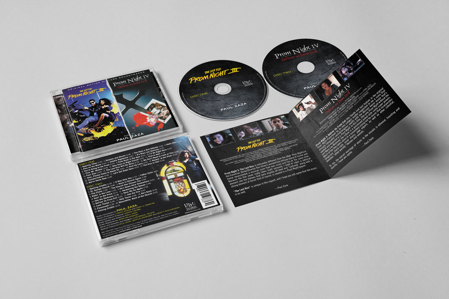 PROM NIGHT III & IV - Original Soundtracks by Paul Zaza