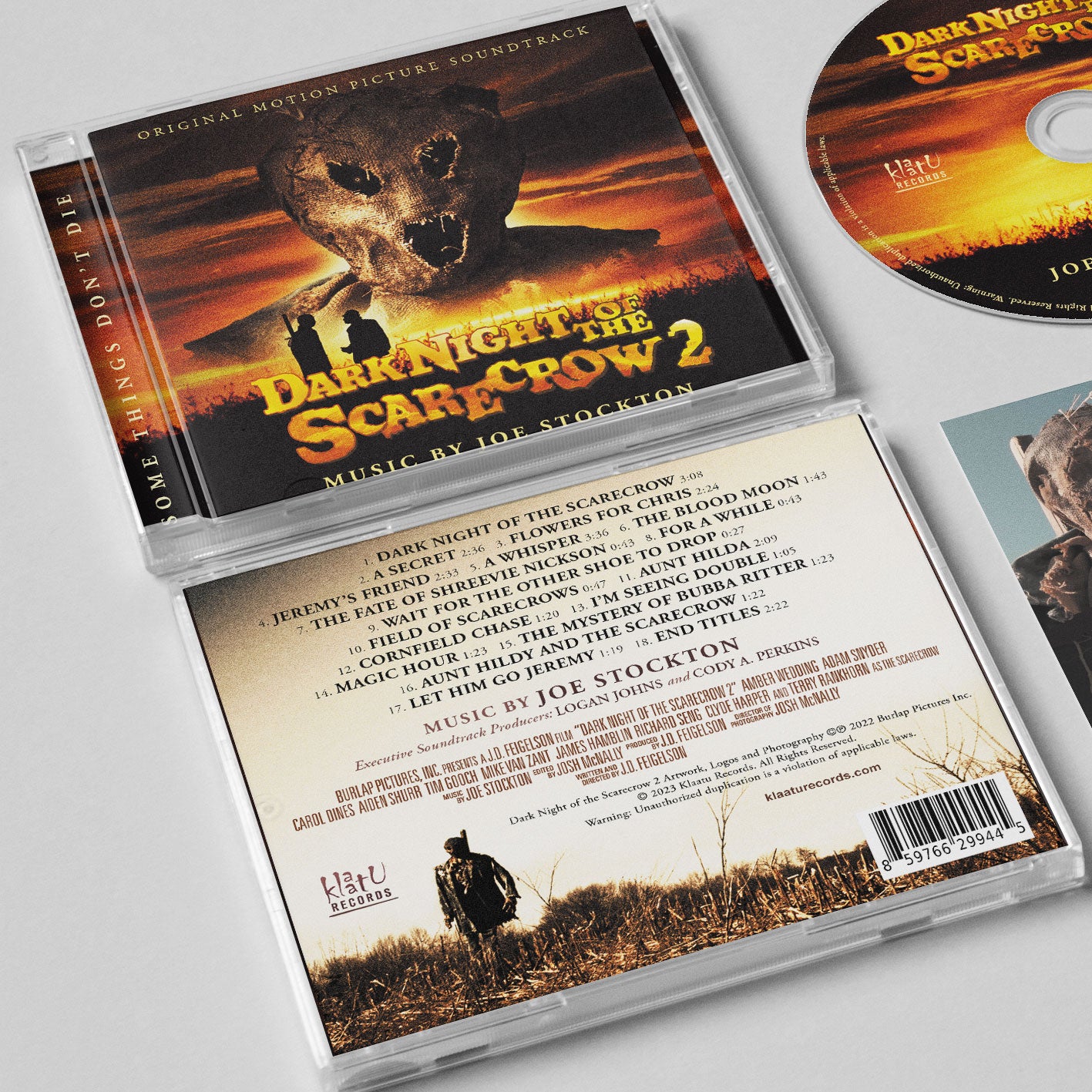 DARK NIGHT OF THE SCARECROW 2 - Original Soundtrack by Joe Stockton