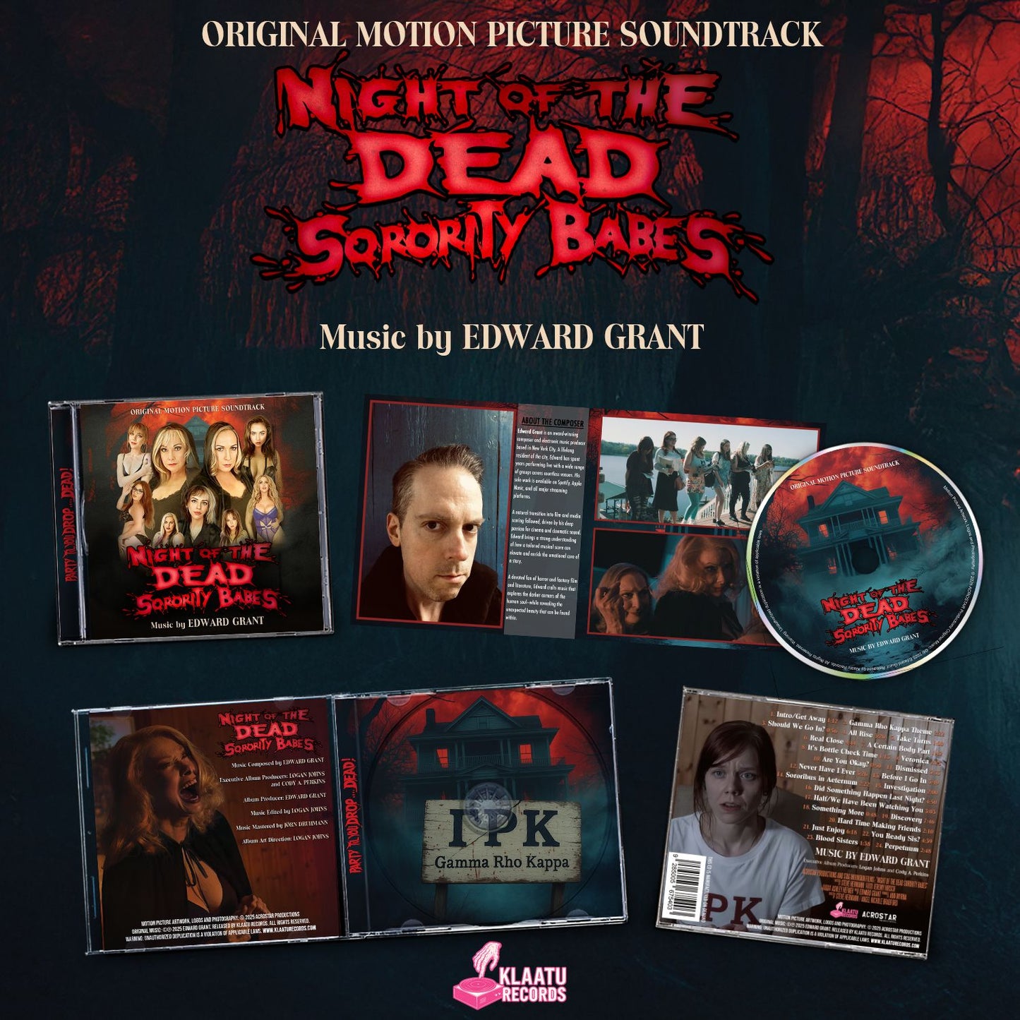 NIGHT OF THE DEAD SORORITY BABES (2025) - Edward Grant